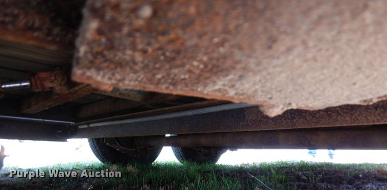 image for item KU9993 2011 Doolittle  tilt deck equipment trailer