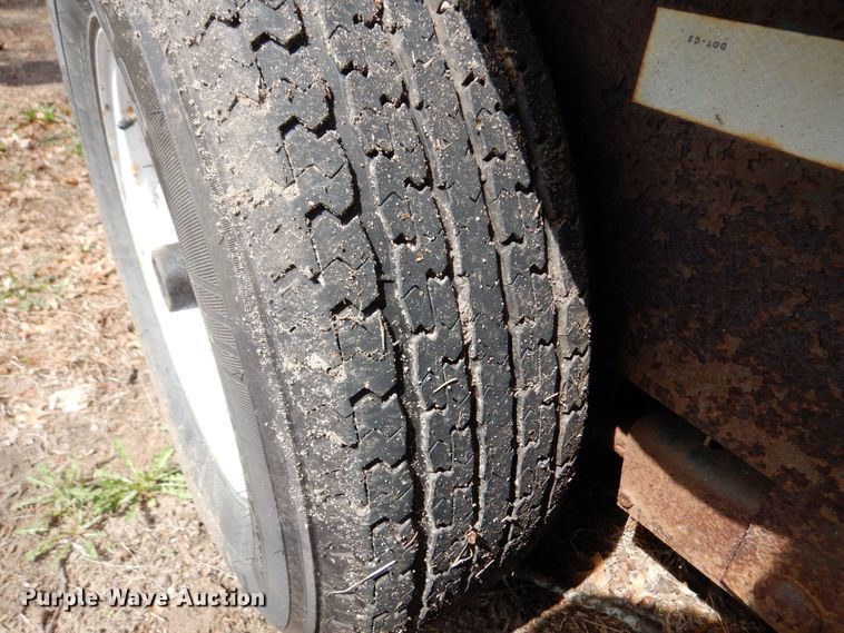 image for item KU9993 2011 Doolittle  tilt deck equipment trailer