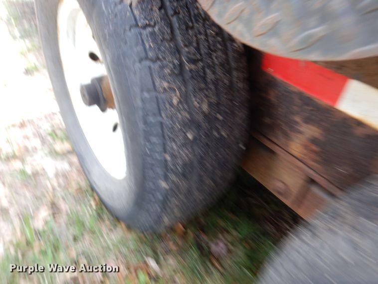 image for item KU9993 2011 Doolittle  tilt deck equipment trailer