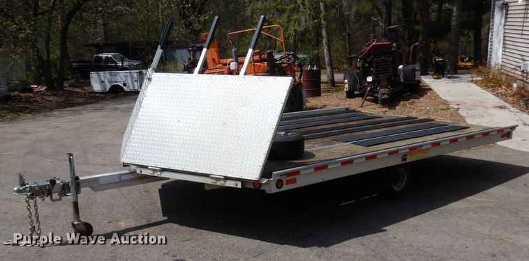 image for item KU9995 2009 Bear Track  snowmobile trailer