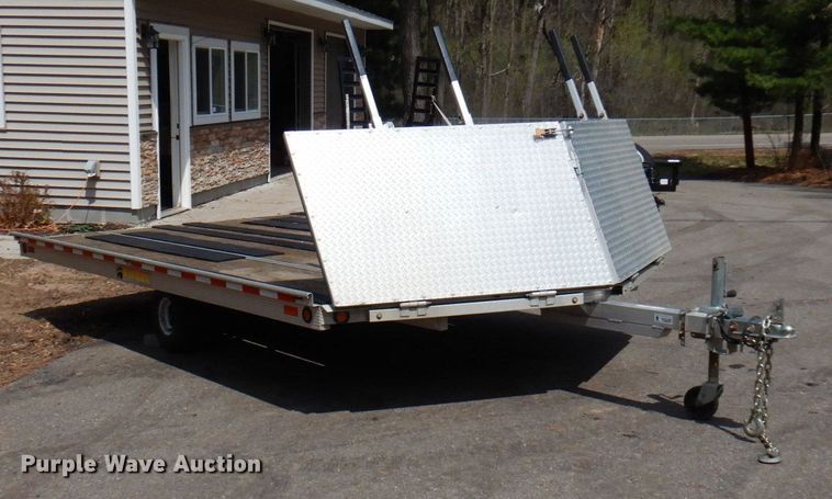 image for item KU9995 2009 Bear Track  snowmobile trailer