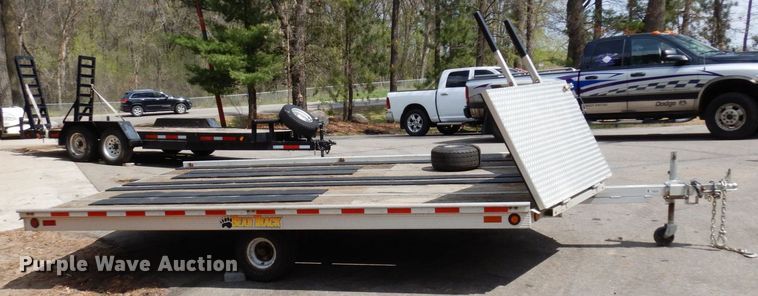 image for item KU9995 2009 Bear Track  snowmobile trailer