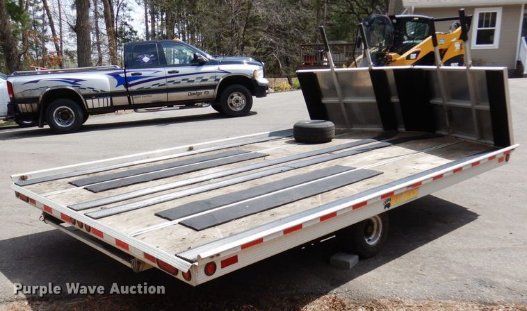 image for item KU9995 2009 Bear Track  snowmobile trailer