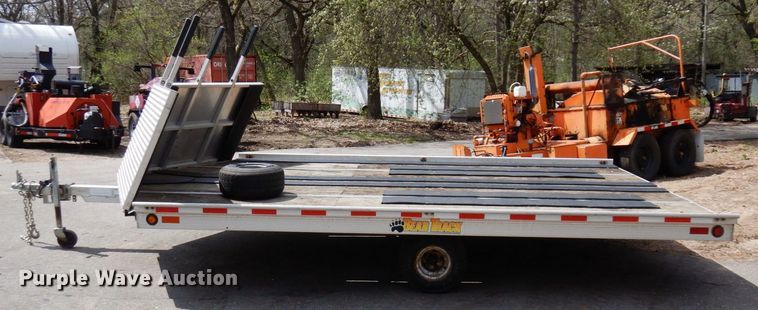 image for item KU9995 2009 Bear Track  snowmobile trailer