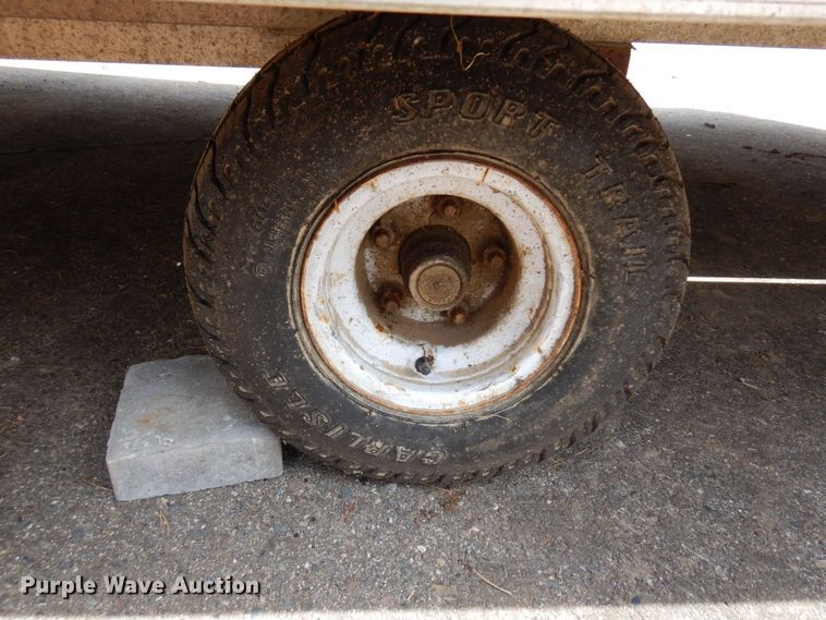 image for item KU9995 2009 Bear Track  snowmobile trailer