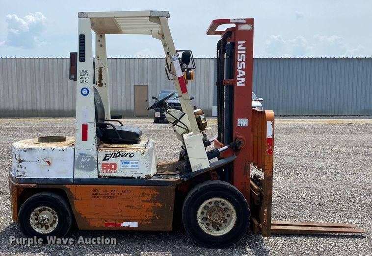 image for item KW9264 Nissan 50  forklift