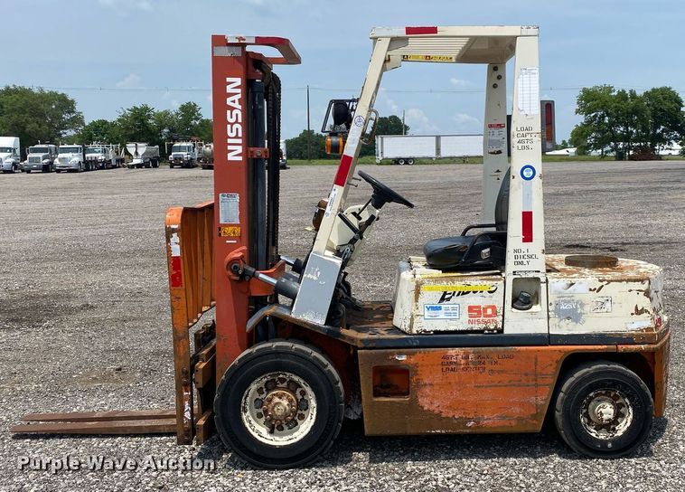 image for item KW9264 Nissan 50  forklift
