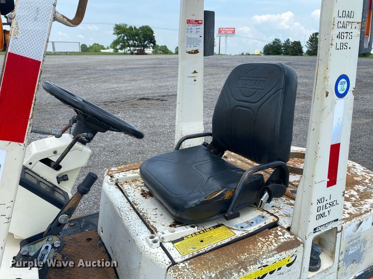 image for item KW9264 Nissan 50  forklift
