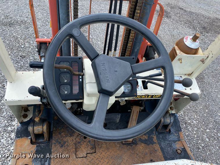 image for item KW9264 Nissan 50  forklift