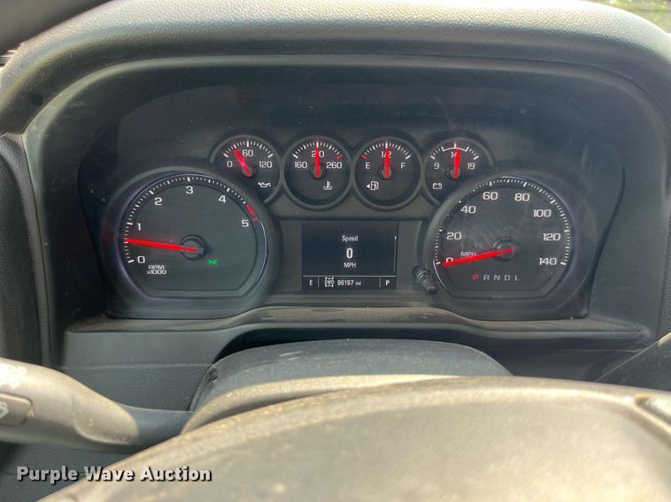 image for item LA9960 2020 Chevrolet Silverado 2500HD  Crew Cab utility bed pickup truck