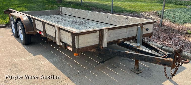 image for item LA9971 2001 Trailerman  utility trailer