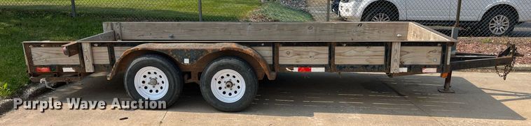 image for item LA9971 2001 Trailerman  utility trailer