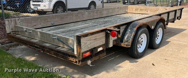 image for item LA9971 2001 Trailerman  utility trailer