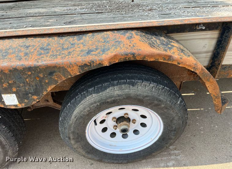 image for item LA9971 2001 Trailerman  utility trailer