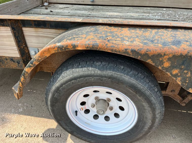 image for item LA9971 2001 Trailerman  utility trailer