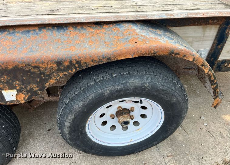 image for item LA9971 2001 Trailerman  utility trailer