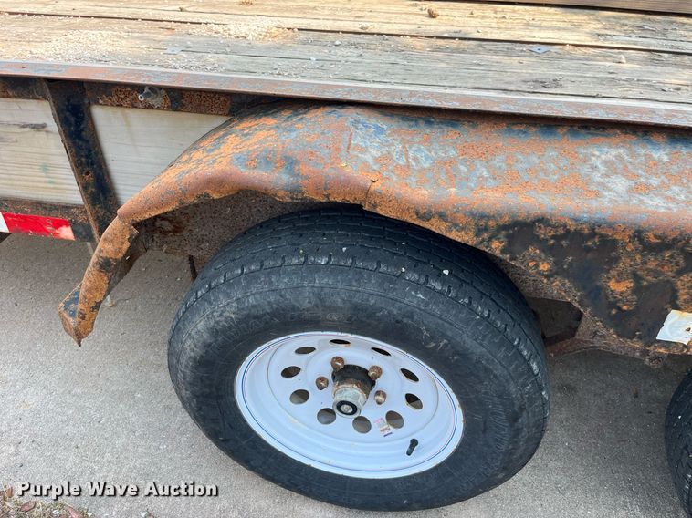 image for item LA9971 2001 Trailerman  utility trailer