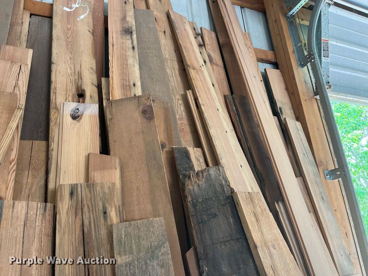 image for item LA9976 Approximately 60 pieces of lumber