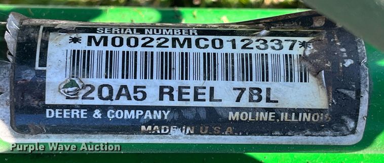 image for item LA9988 John Deere 2500B  greens mower