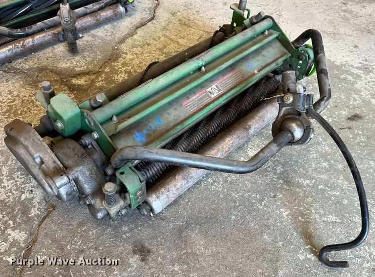 image for item LA9990 (3) John Deere 22"W conditioner mower reels