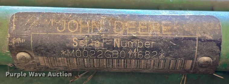 image for item LA9990 (3) John Deere 22"W conditioner mower reels