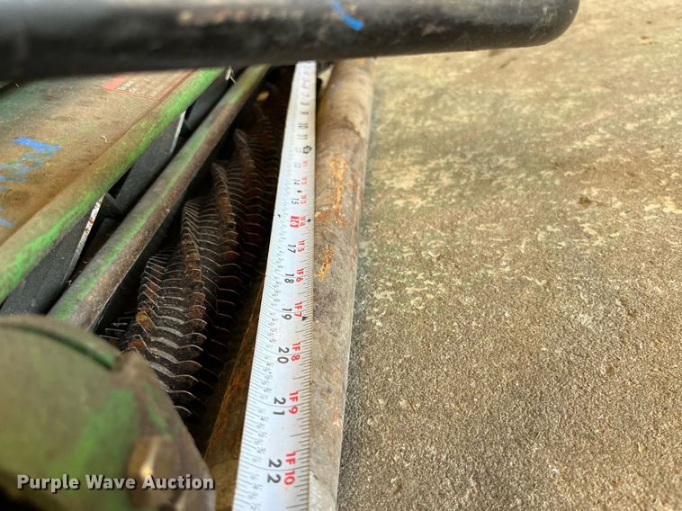 image for item LA9990 (3) John Deere 22"W conditioner mower reels