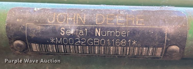 image for item LA9990 (3) John Deere 22"W conditioner mower reels