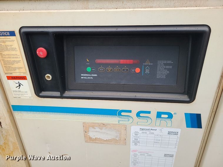 image for item LE9091 Ingersoll Rand SSR-EP100  air compressor