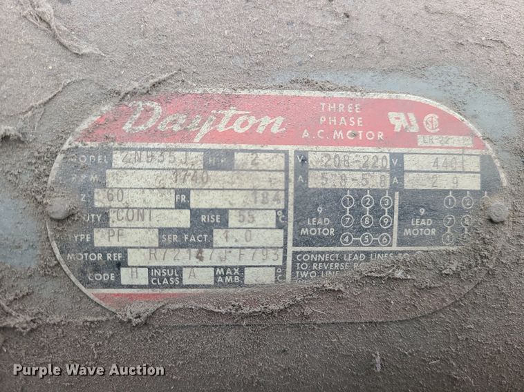 image for item LE9092 (2) Quincy air compressors