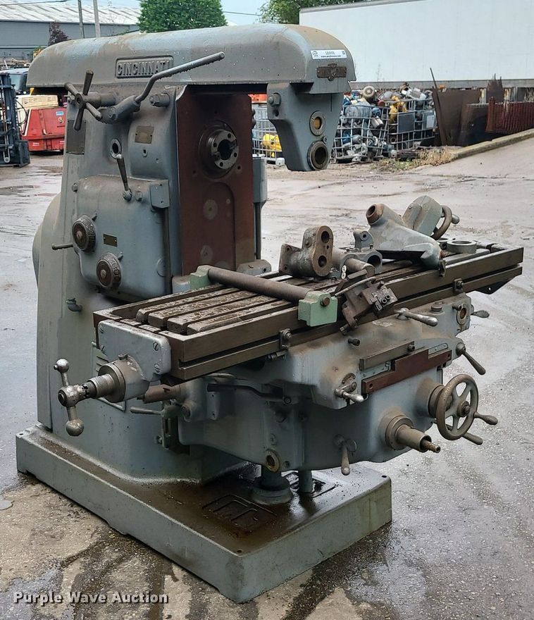image for item LE9102 Cincinnati No. 3  milling machine