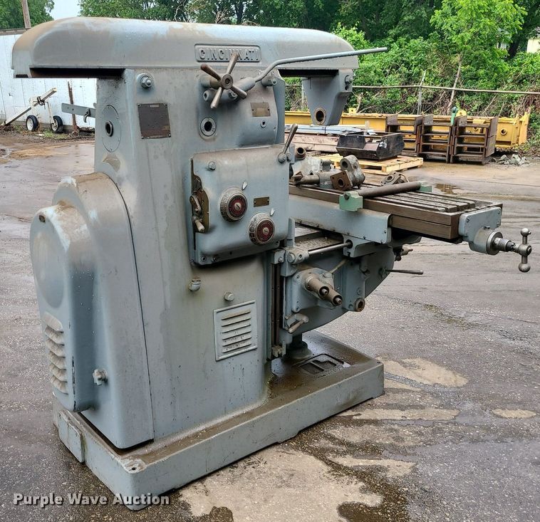 image for item LE9102 Cincinnati No. 3  milling machine