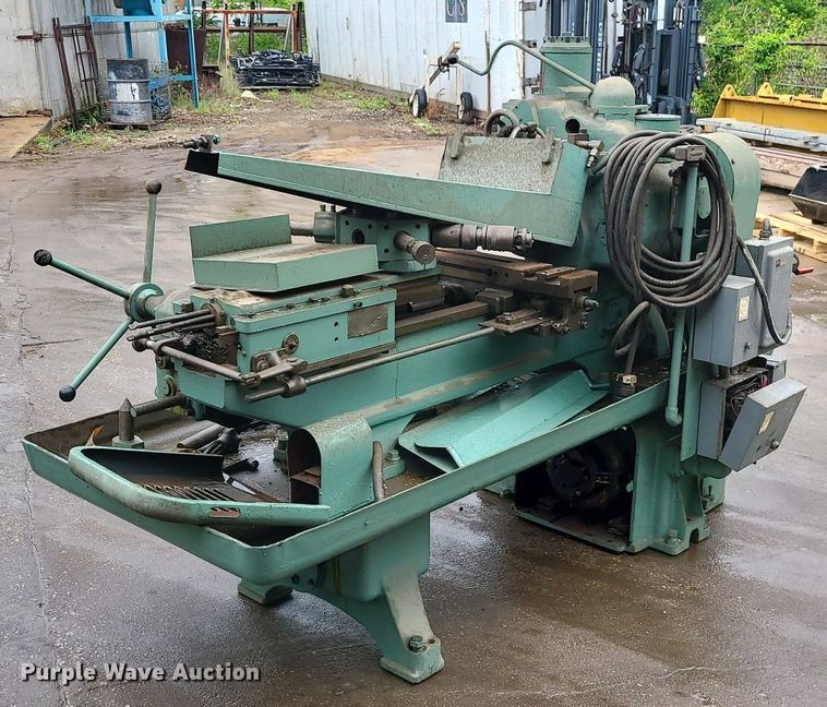 image for item LE9104 Warner & Swasey No. 4  lathe