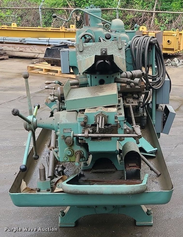 image for item LE9104 Warner & Swasey No. 4  lathe