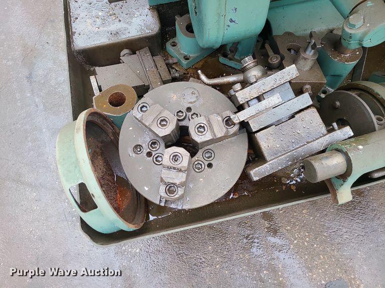 image for item LE9104 Warner & Swasey No. 4  lathe