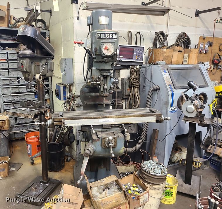 Pilgrim milling machine in Independence, MO Item LE9107 sold Purple