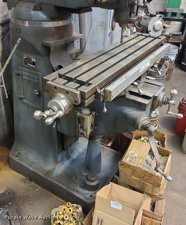 Pilgrim milling machine in Independence, MO Item LE9107 sold Purple