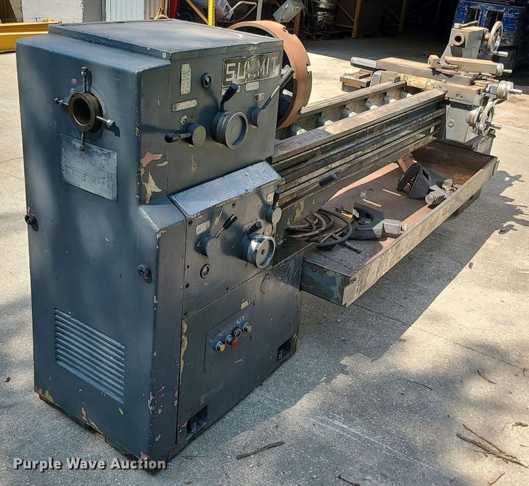 image for item LE9115 Summit  metal lathe