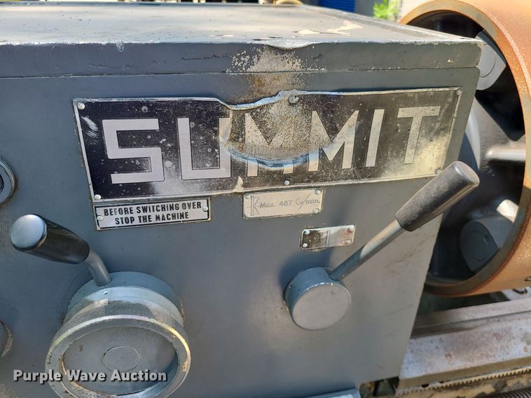 image for item LE9115 Summit  metal lathe