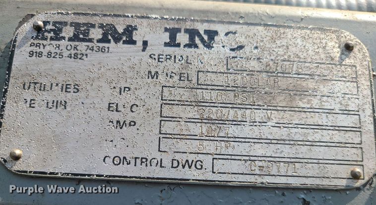 image for item LE9116 HEM 1200LAR  bandsaw