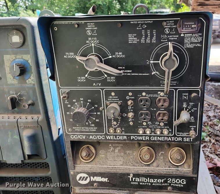 image for item LE9118 (2) Miller welder/generators