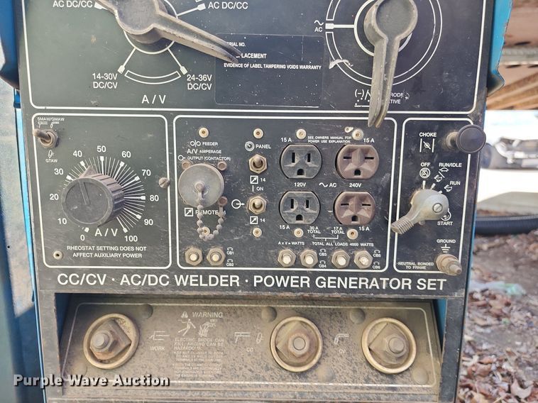 image for item LE9118 (2) Miller welder/generators