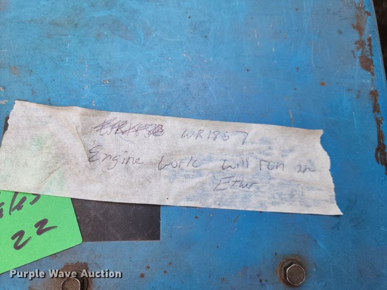 image for item LE9118 (2) Miller welder/generators