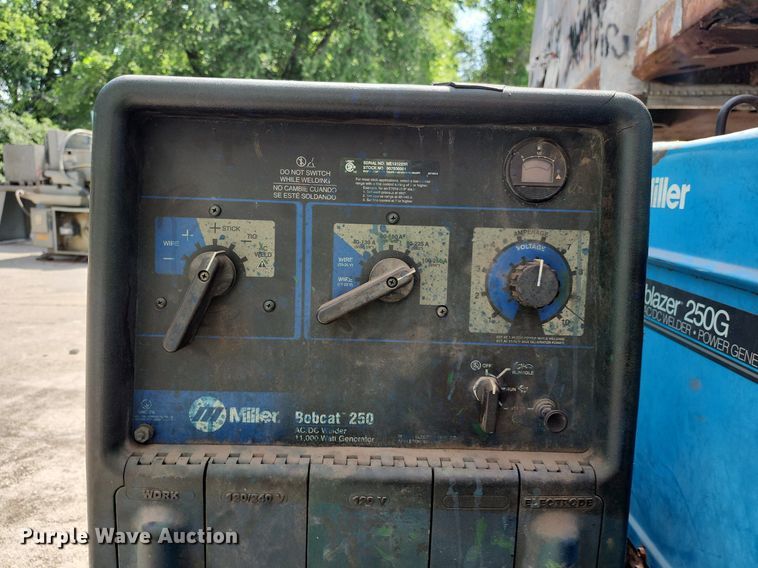 image for item LE9118 (2) Miller welder/generators