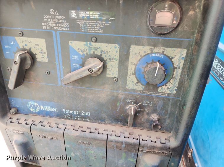 image for item LE9118 (2) Miller welder/generators