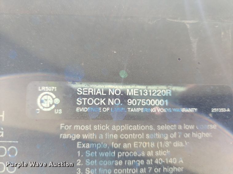 image for item LE9118 (2) Miller welder/generators