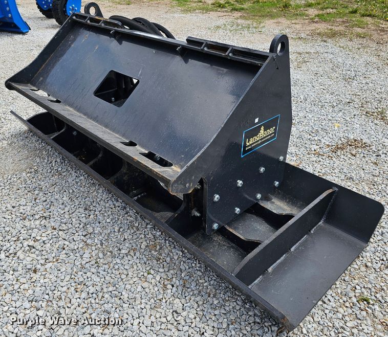 image for item LE9398 Land Honor  skid steer plate compactor
