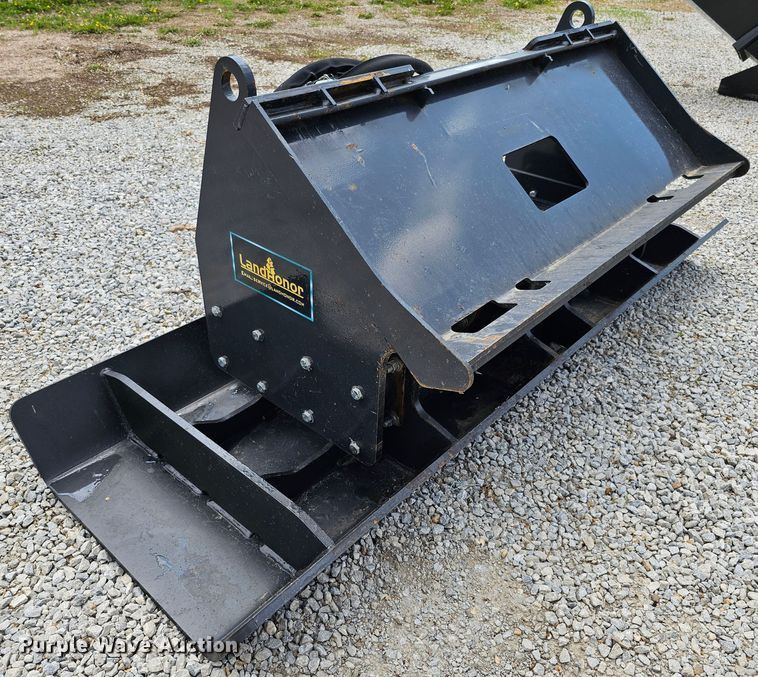 image for item LE9398 Land Honor  skid steer plate compactor