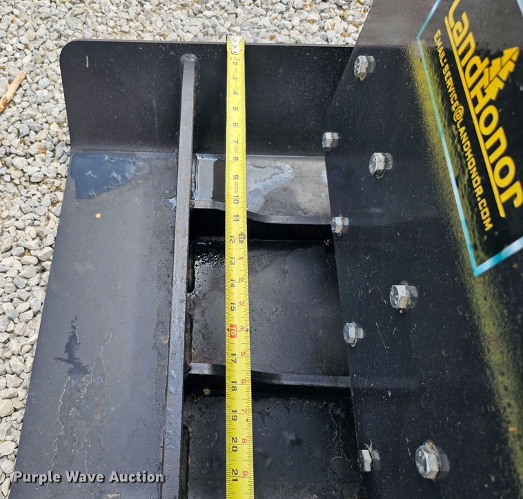 image for item LE9398 Land Honor  skid steer plate compactor