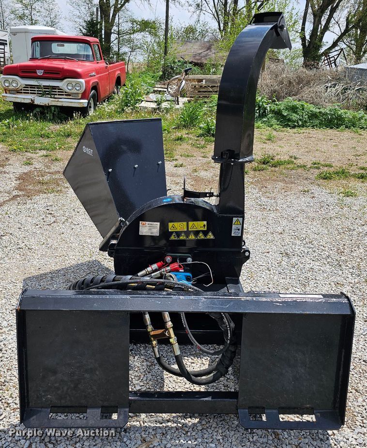 image for item LE9399 2022 Mower King SSBX42S  skid steer wood chipper