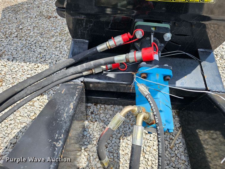 image for item LE9399 2022 Mower King SSBX42S  skid steer wood chipper